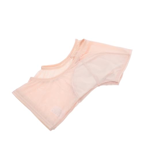 HAWILLOSCH Schweißkissen Schweißschutzweste unter Stilleinlagen Achselschweiß-Pad Atmungsaktive Schweißauflage Hemden für Frauen Wattepads Weste mit Schweißpolster Sommer-Sweatweste Polyester von HAWILLOSCH