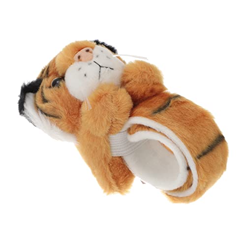 HAWILLOSCH Slap Armband Tiger Kinderarmband Flexibel und Robust Weiches Stoffdesign für Jungen und Mädchen für Geburtstagsfeiern Halloween Kostümzubehör und Partygeschenke von HAWILLOSCH