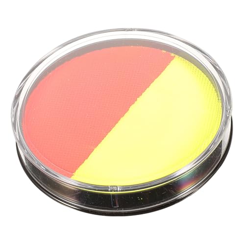 HAWILLOSCH Wasserlösliche Gesichtsmalfarbe Für Halloween Und Cosplay Doppelfarbige Körpermalfarbe Und Sanft Zur Haut Für Kreative Makeup-designs Und Veranstaltungen von HAWILLOSCH