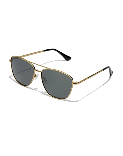 HAWKERS Unisex Lax-Polarisiertes Sonnenbrille, Black Polarized · Gold, Einheitsgröße von HAWKERS