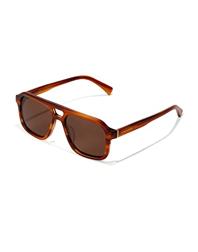 HAWKERS Unisex Croupier Havana Sonnenbrille, Brown Polarized · Carey, Adulto von HAWKERS