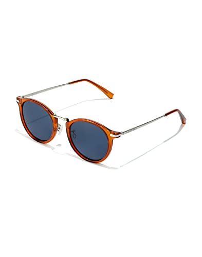 HAWKERS Unisex Dealer-Gingerbread Sonnenbrille, Blue · Brown, Adulto von HAWKERS