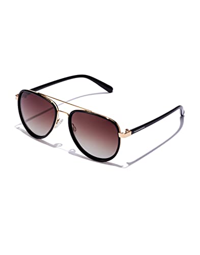 HAWKERS Unisex Eagle Sonnenbrille, Brown Polarized · Black CT, Einheitsgröße von HAWKERS