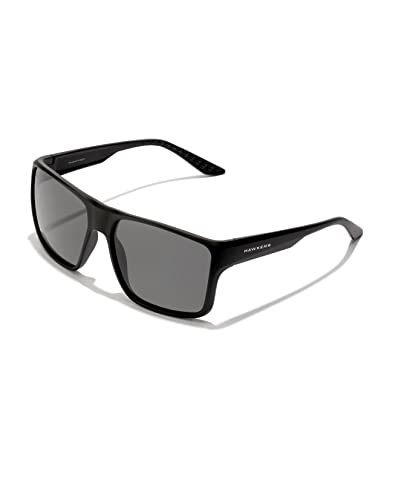 HAWKERS Unisex Edge XL Sonnenbrille, Solid Dark Polarized · Black, Einheitsgröße von HAWKERS