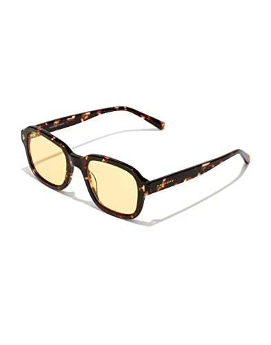 HAWKERS Unisex Twist Sonnenbrille, Cosmetic Yellow · Beige Carey, Einheitsgröße von HAWKERS