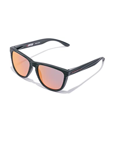 HAWKERS Unisex X Alex RINS Fiber Sonnenbrille, ONE RAW Ruby Polarized · Carbon Black, Adult von HAWKERS