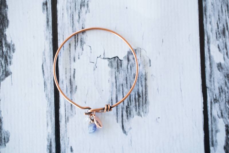 Tanzanitarmband| Raue Tazanite Armreif | Elektrogeformter Schmuck Dezember Birthstone Elektrogeformtes Armband von HAWKHOUSE