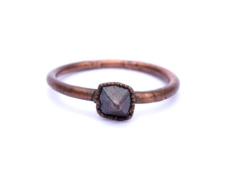 Zirkon Ring | Rohe Kristall Natürliche von HAWKHOUSE