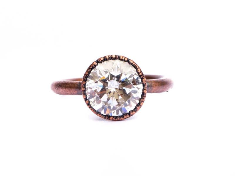Zirkonia Ring | Kristall Geburtsstein Schmuck April von HAWKHOUSE