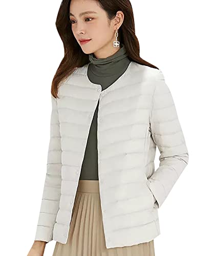 Leichte Daunenjacke Damen Puffer Jacke Damen Daunenmantel Lightweight Steppjacke Damen Leicht Packable Down Jacket Women Federleichte Ultraleichte Daunenjacke Frauen Jacke Daunen Oversize Weiß XXL Leichte Daunenjacke Damen Puffer Jacke Damen Daunenmantel Lightweight Steppjacke Damen Leicht Packable Down Jacket Women Federleichte Ultraleichte Daunenjacke Frauen Jacke Daunen Oversize Weiß XXL von HAXNOHEY