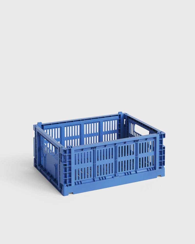 HAY Colour Crate Medium men Home deco blue in Größe:ONE SIZE von HAY