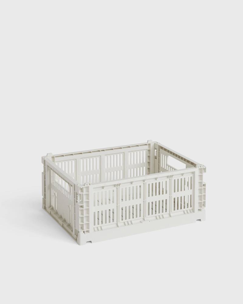 HAY Colour Crate Medium men Home deco white in Größe:ONE SIZE von HAY