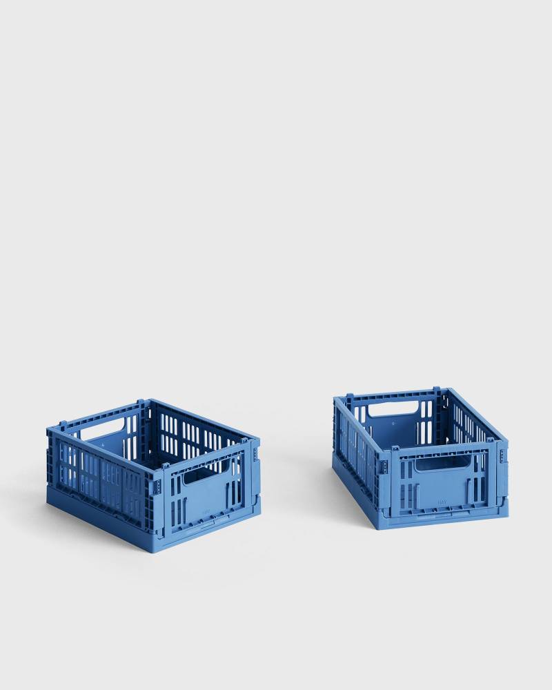 HAY Colour Crate Mini men Home deco blue in Größe:ONE SIZE von HAY