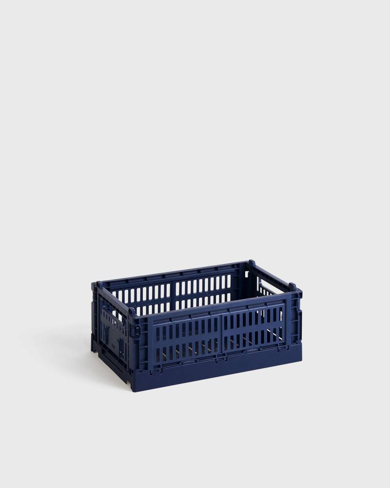 HAY Colour Crate Small men Home deco blue in Größe:ONE SIZE von HAY