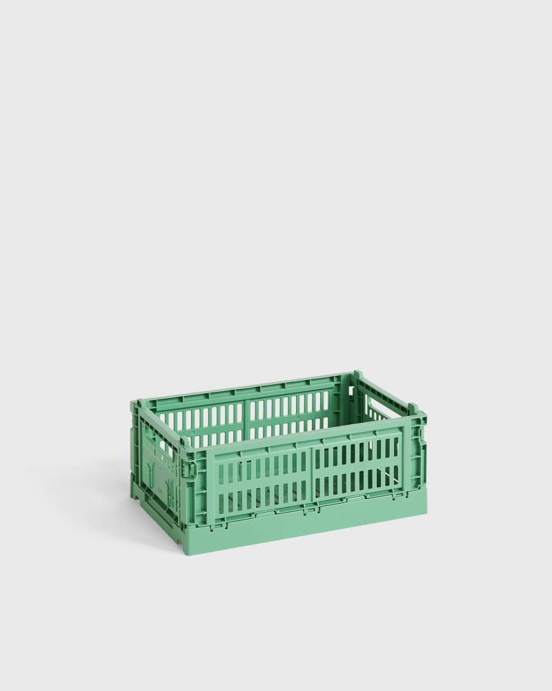HAY Colour Crate Small men Home deco green in Größe:ONE SIZE von HAY