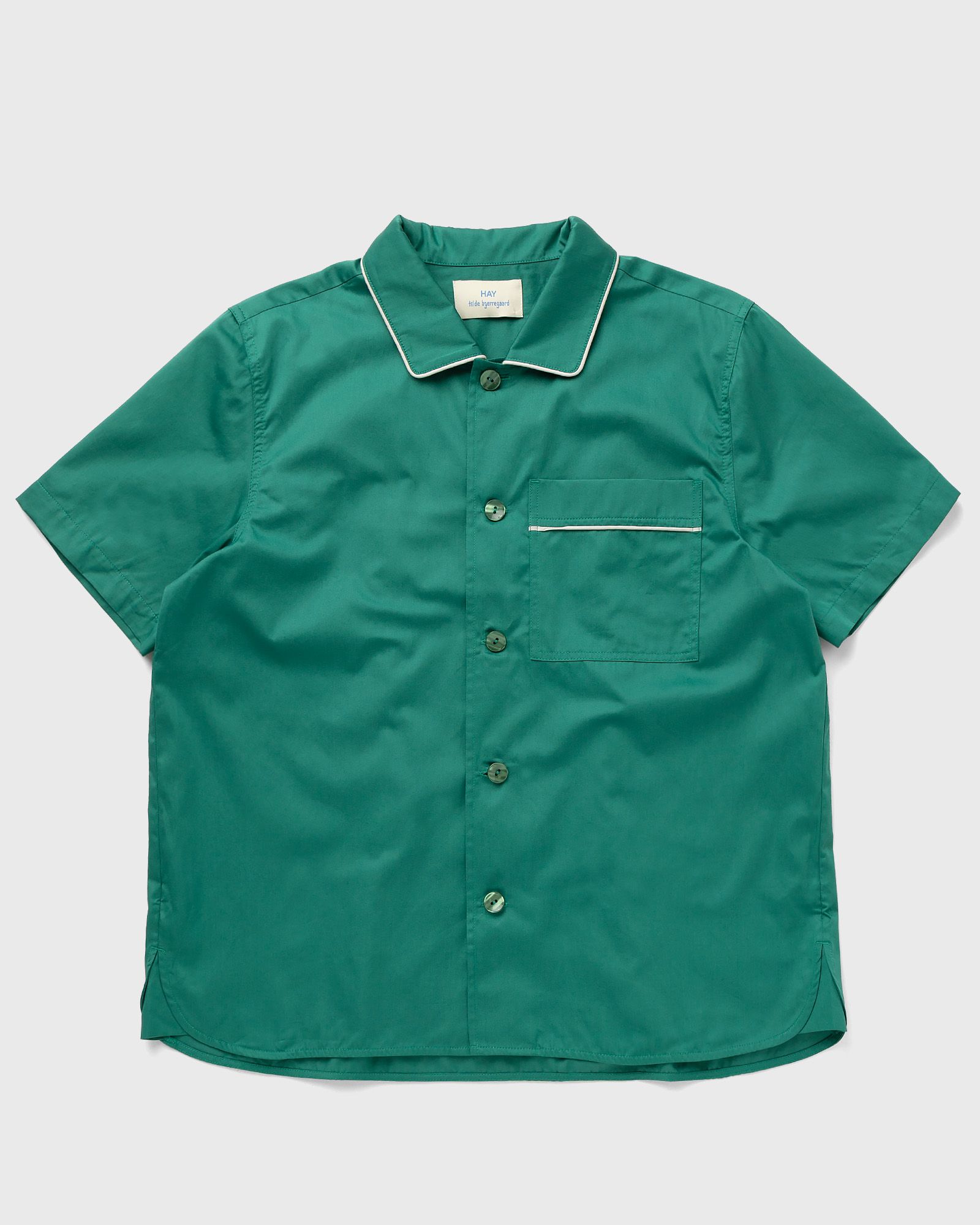 HAY Outline Pyjama S/S Shirt men Sleep- & Loungewear green in Größe:M/L von HAY