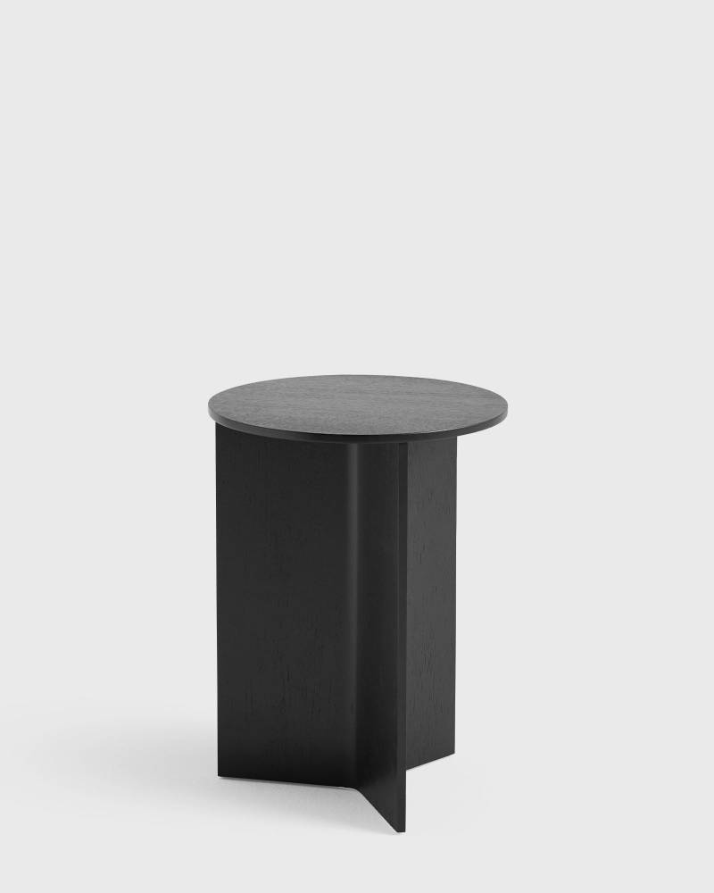 HAY Slit Table Wood men Home deco black in Größe:ONE SIZE von HAY