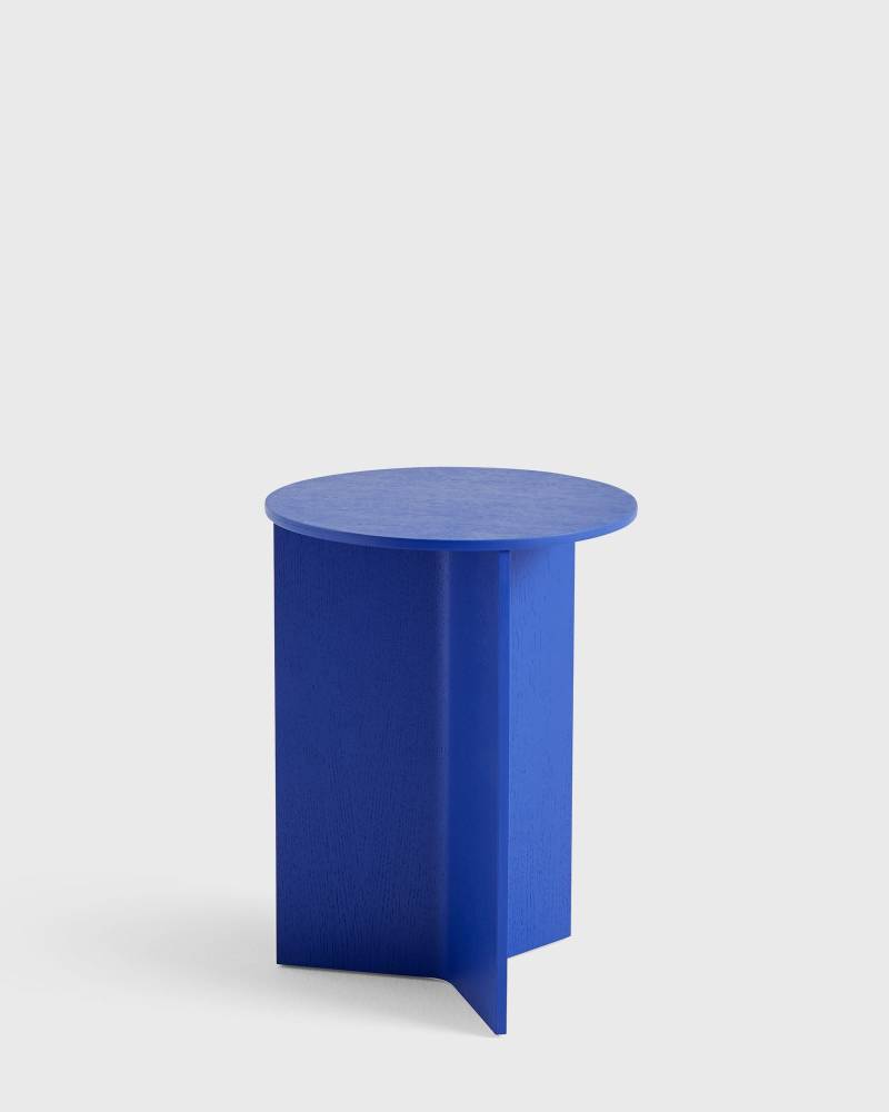 HAY Slit Table Wood men Home deco blue in Größe:ONE SIZE von HAY