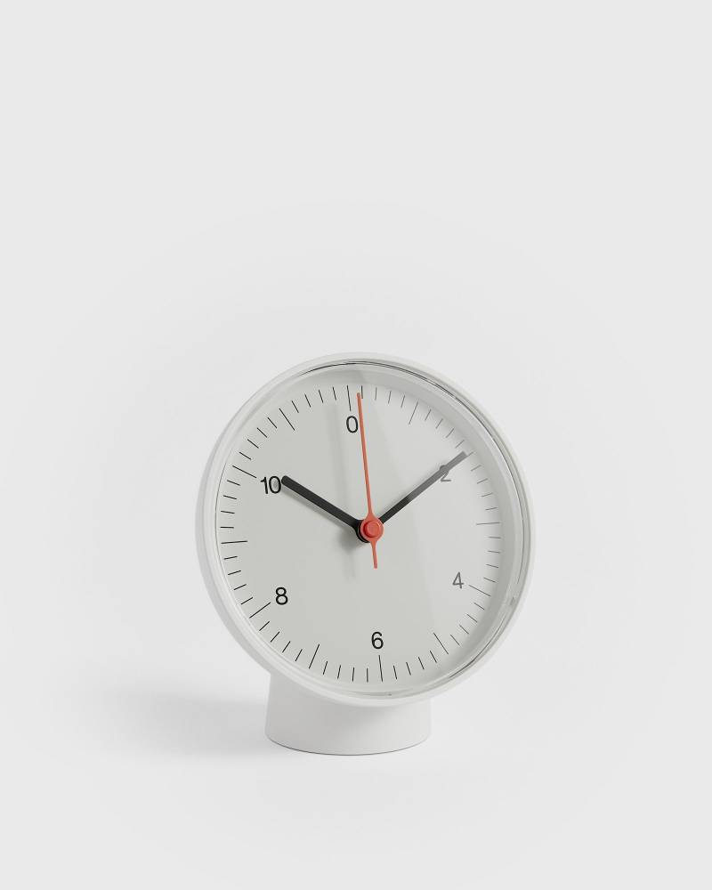 HAY Table Clock men Home deco white in Größe:ONE SIZE von HAY