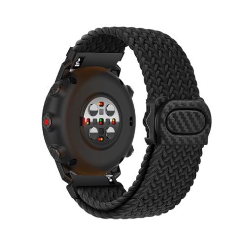 Geflochtenes Armband Kompatibel für Polar Vantage M2 Armbänder für Damen Herren Ersatzarmband Solo Loop für Polar Vantage M2 Armband Nylon Sport Elastisches Band für Polar Vantage M2 (C,Nylon) von HAZARA