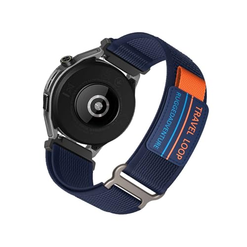 Nylon Armband Kompatibel mit Amazfit Balance Armbänder Sport Armband für Damen Herren Sportarmband Adjustable Textil Loop Ersatzarmband für Amazfit Balance (H,Nylon) von HAZARA