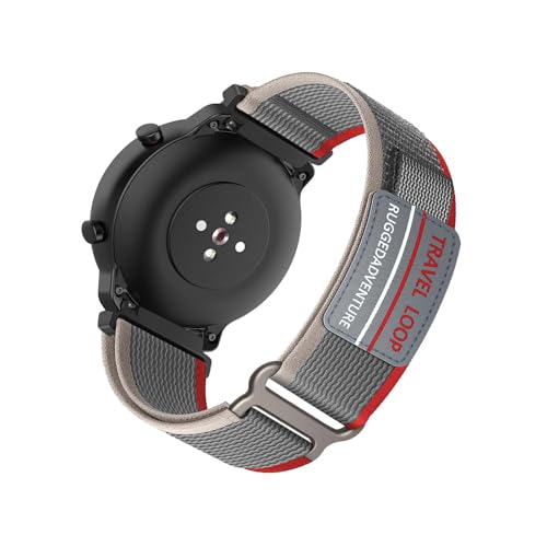 Nylon Armband Kompatibel mit COROS PACE 3 Armbänder Sport Armband für Damen Herren Sportarmband Adjustable Textil Loop Ersatzarmband für COROS PACE 3 (D,Nylon) von HAZARA
