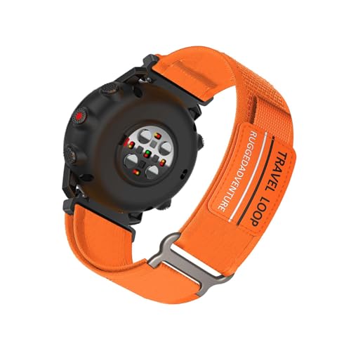 Nylon Armband Kompatibel mit Polar Vantage V3 Armbänder Sport Armband für Damen Herren Sportarmband Adjustable Textil Loop Ersatzarmband für Polar Vantage V3 (G,Nylon) von HAZARA