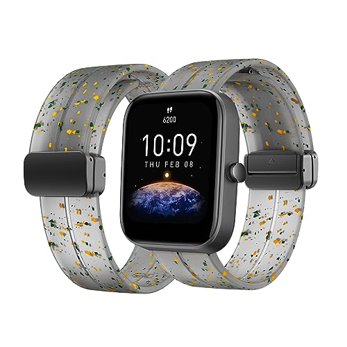 Silikon Armband für Xplora Xmove Magnetisch Armband Ersatzarmband Sport Silikon Weiches Armbänder mit Herren Damen Sportarmband mit Xplora Xmove Ersatzband (2,xmove) von HAZARA