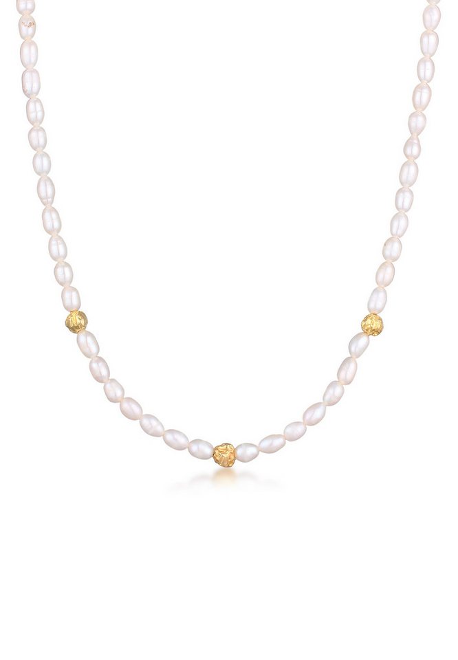 HAZE & GLORY Perlenkette Süßwasserperlen - Pacifica 925 Silber von HAZE & GLORY