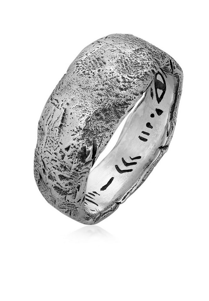 HAZE & GLORY Silberring Bandring - Secret Spot 925 Silber von HAZE & GLORY