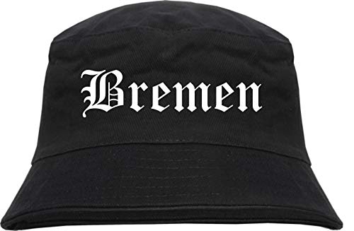 HB_Druck Bremen Fischerhut - Bucket Hat S/M Schwarz von HB_Druck