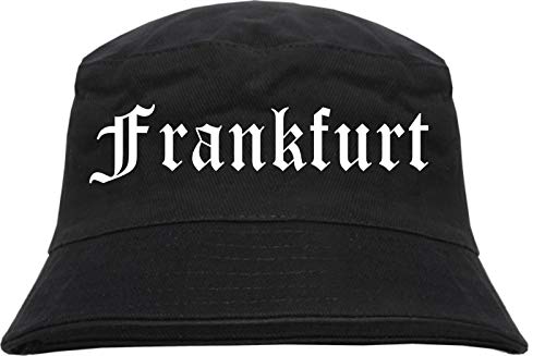 HB_Druck Frankfurt Fischerhut - Bucket Hat L/XL Schwarz von HB_Druck