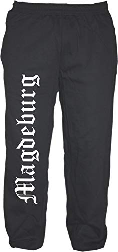 HB_Druck Chemnitz Jogginghose - Altdeutsch - Sweatpants - Jogger - Hose Schwarz 2XL von HB_Druck