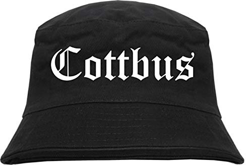 HB_Druck Cottbus Fischerhut - Bucket Hat L/XL Schwarz von HB_Druck