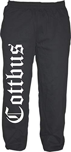 HB_Druck Cottbus Jogginghose - Altdeutsch - Sweatpants - Jogger - Hose Schwarz L von HB_Druck