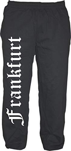 HB_Druck Frankfurt Jogginghose - Altdeutsch - Sweatpants - Jogger - Hose XL Schwarz von HB_Druck