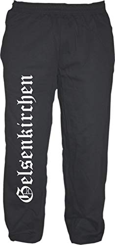 HB_Druck Gelsenkirchen Jogginghose - Altdeutsch - Sweatpants - Jogger - Hose Schwarz S von HB_Druck