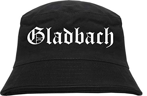 HB_Druck Gladbach Fischerhut - Bucket Hat S/M Schwarz von HB_Druck