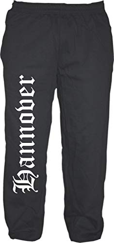 HB_Druck Hannover Jogginghose - Altdeutsch - Sweatpants - Jogger - Hose Schwarz L von HB_Druck