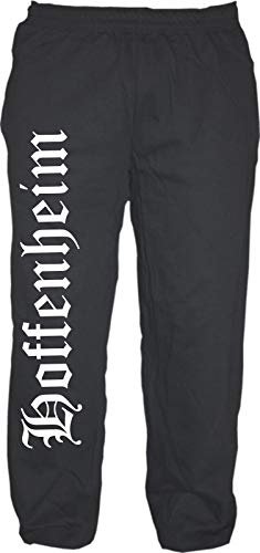 HB_Druck Hoffenheim Jogginghose - Altdeutsch - Sweatpants - Jogger - Hose XL Schwarz von HB_Druck