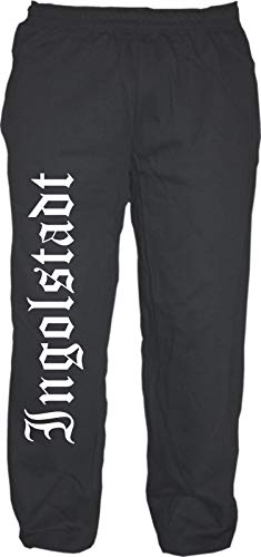 HB_Druck Ingolstadt Jogginghose - Altdeutsch - Sweatpants - Jogger - Hose Schwarz S von HB_Druck