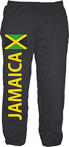 HB_Druck Jamaica Jogginghose - Sweatpants - Jogger - Hose 2XL Schwarz von HB_Druck