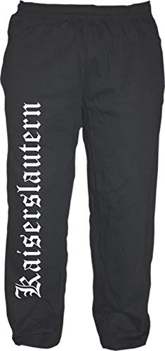 HB_Druck Kaiserslautern Jogginghose - Altdeutsch - Sweatpants - Jogger - Hose Schwarz L von HB_Druck