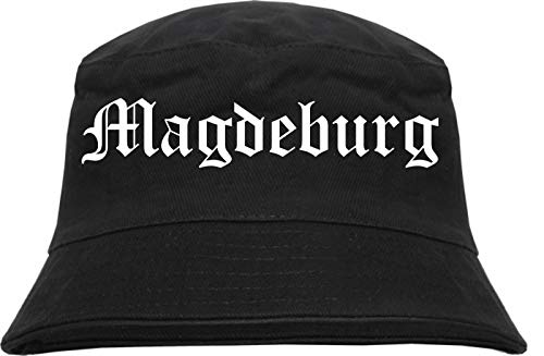 HB_Druck Magdeburg Fischerhut Bucket Hat Fischerhut L/XL Schwarz von HB_Druck