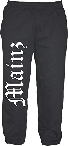 HB_Druck Mainz Jogginghose - Altdeutsch - Sweatpants - Jogger - Hose Schwarz XL von HB_Druck