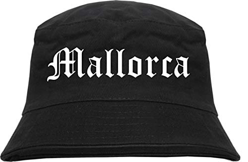 HB_Druck Mallorca Fischerhut - Bucket Hat L/XL Schwarz von HB_Druck