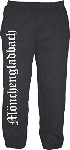 HB_Druck Mönchengladbach Jogginghose - Altdeutsch - Sweatpants - Jogger - Hose S Schwarz von HB_Druck