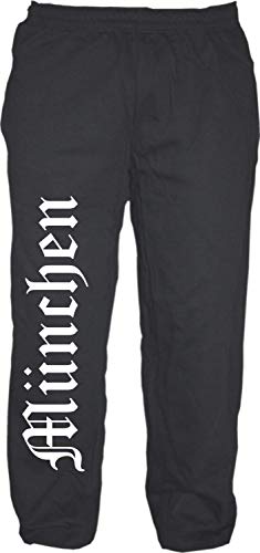 HB_Druck München Jogginghose - Altdeutsch - Sweatpants - Jogger - Hose Schwarz L von HB_Druck