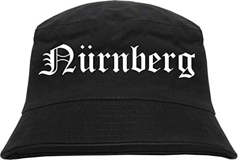 HB_Druck Nürnberg Fischerhut - Bucket Hat L/XL Schwarz von HB_Druck