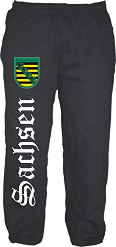 HB_Druck Sachsen Jogginghose XL Schwarz von HB_Druck